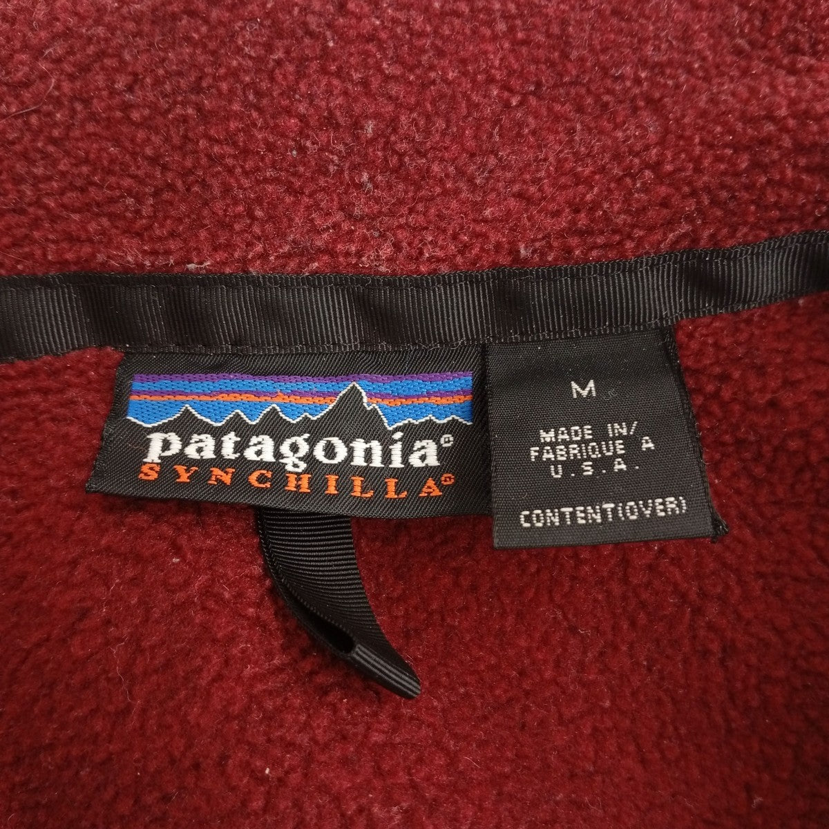 Patagonia SYNCHILLAフリースジャケット 古着・中古-3枚目のアイテム画像