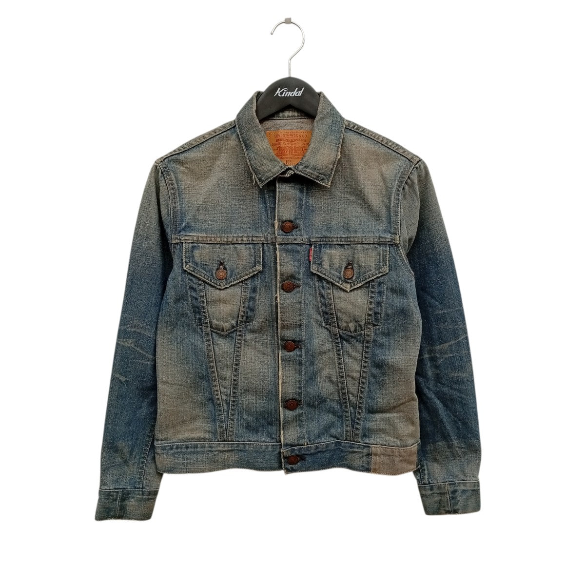 LEVI’S 557XX 日本製復刻 3rdモデル ビッグEデニムジャケット70557 古着・中古-1枚目のアイテム画像
