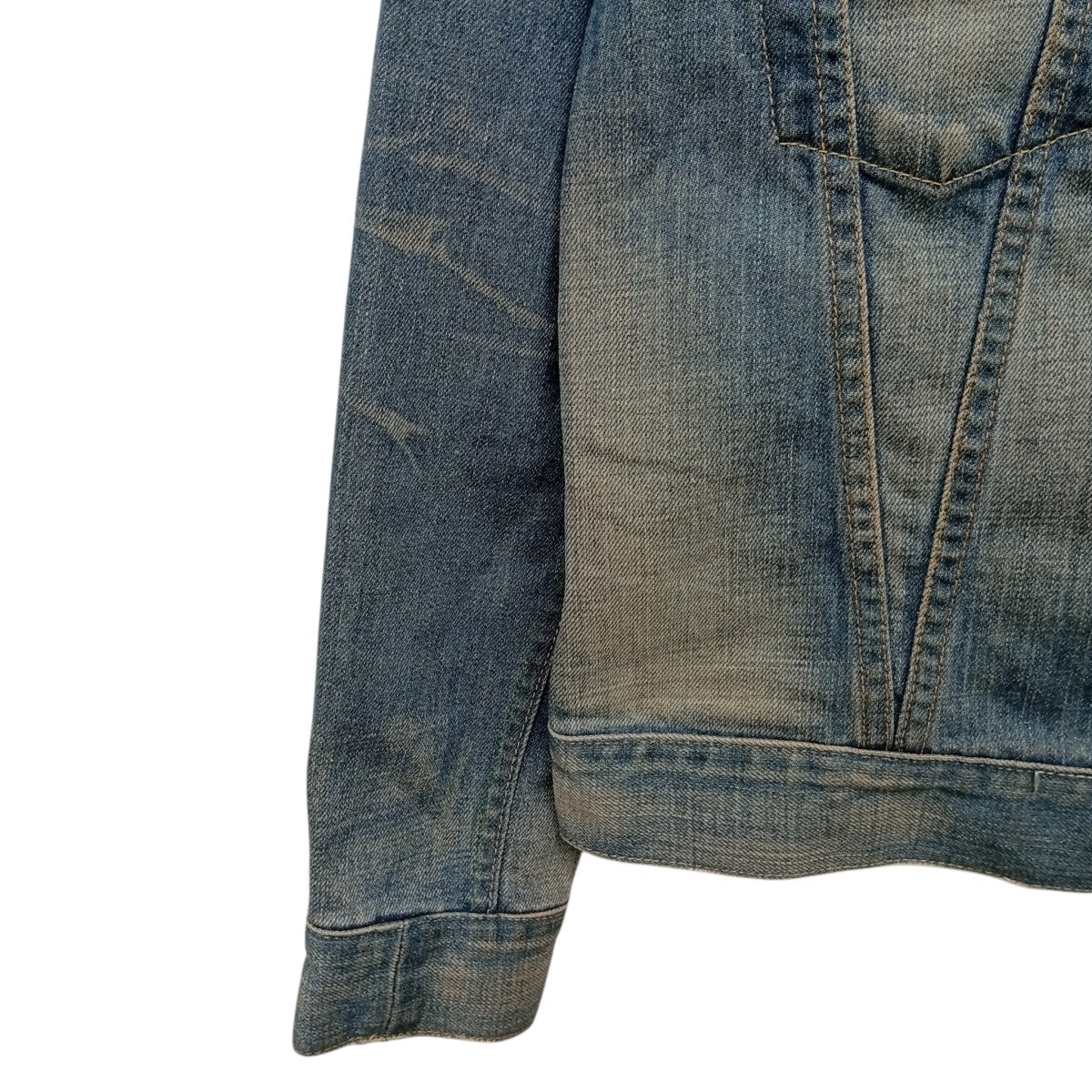 LEVI’S 557XX 日本製復刻 3rdモデル ビッグEデニムジャケット70557 古着・中古-8枚目のアイテム画像
