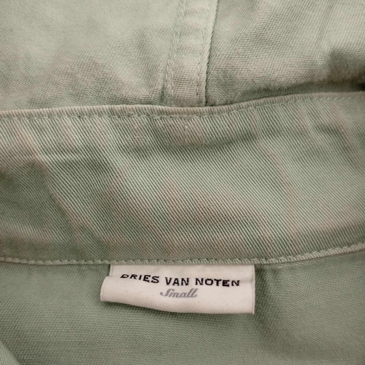 DRIES VAN NOTEN 23AWanorak Parkerパーカー232-168 古着・中古-3枚目のアイテム画像