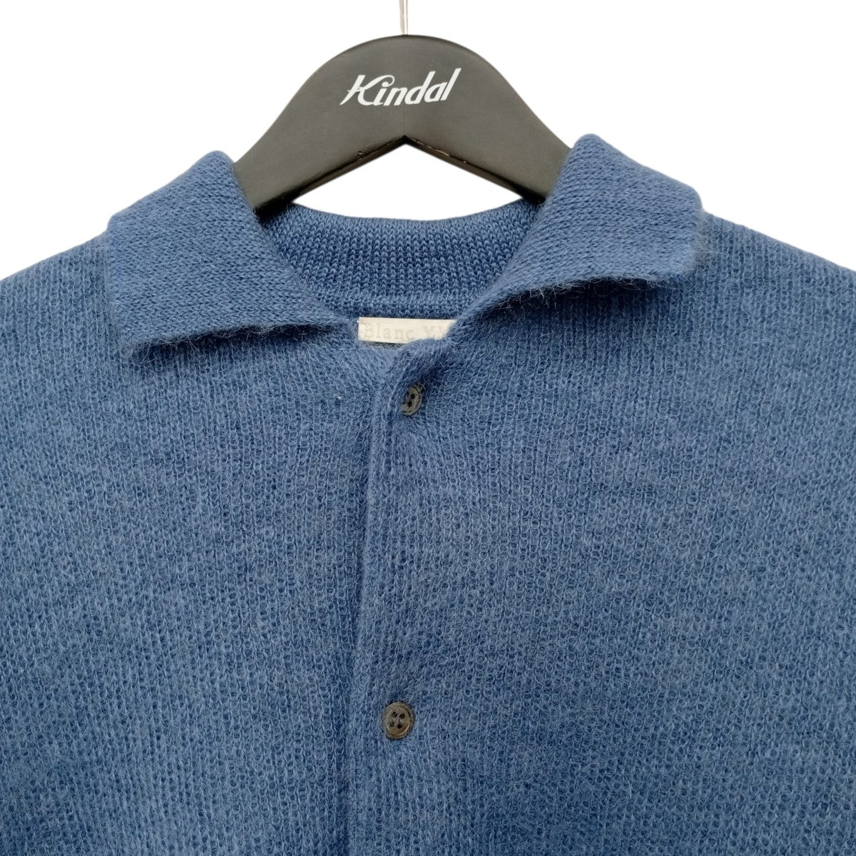 kid mohair knit shirtsニットカーディガンBl-23A-KMKS