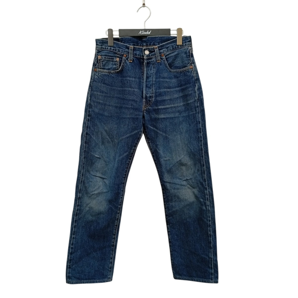 LEVI’S 裏ボタン555 BIG ’E’バレンシアデニムパンツ 古着・中古-1枚目のアイテム画像