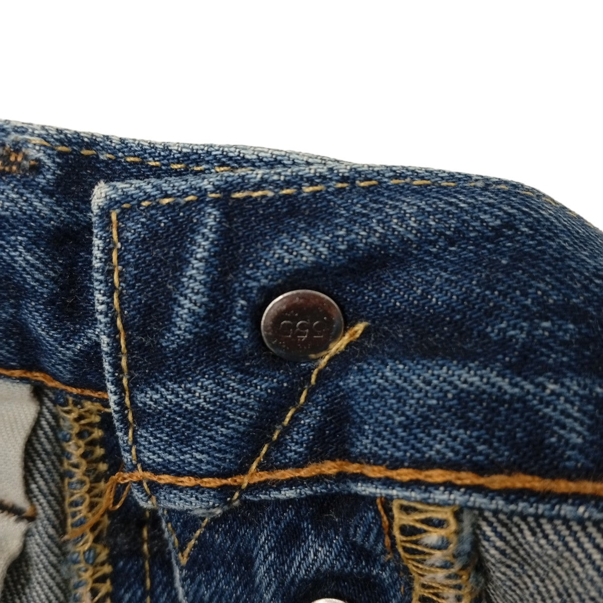 LEVI’S 裏ボタン555 BIG ’E’バレンシアデニムパンツ 古着・中古-6枚目のアイテム画像