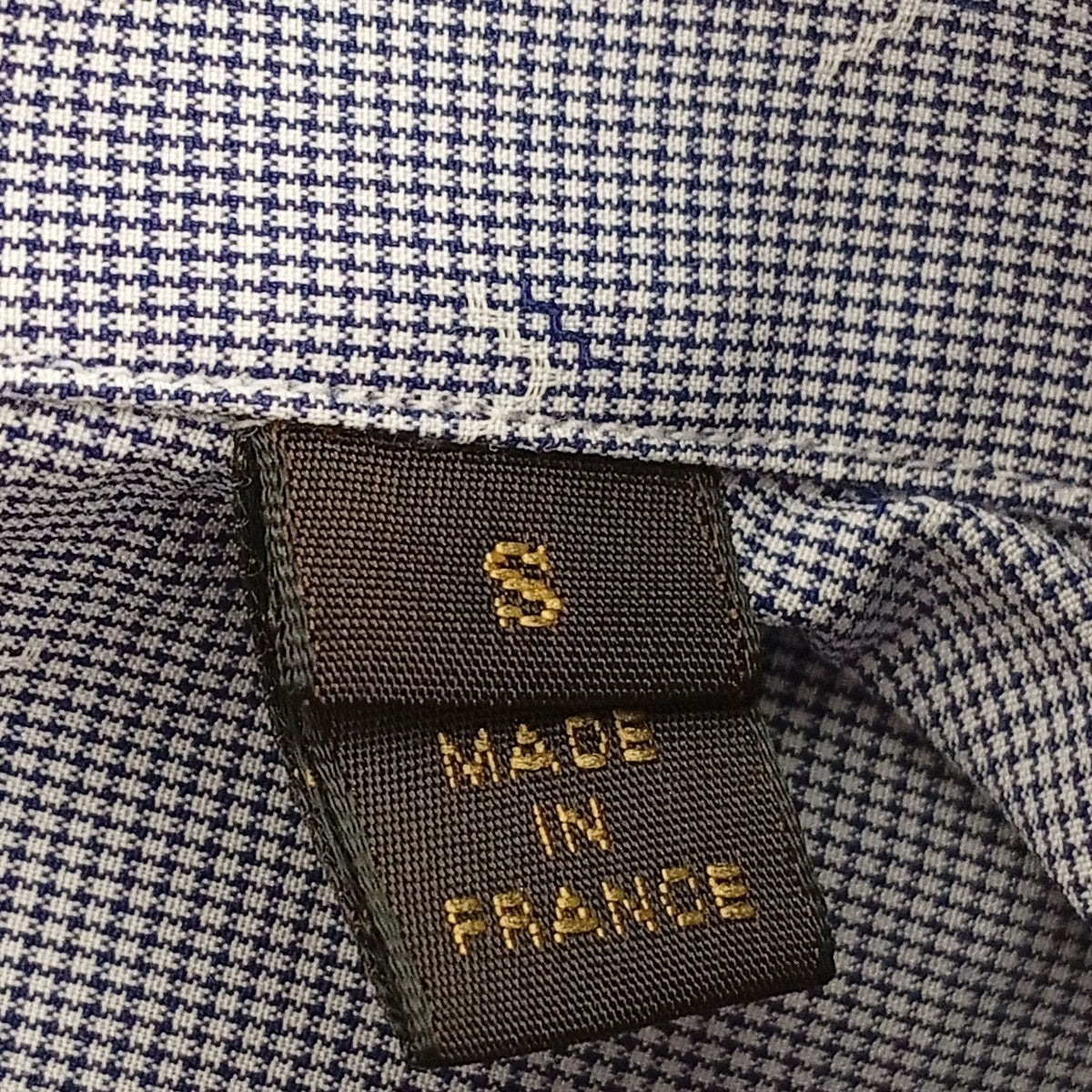 LOUIS VUITTON Vロゴ総柄シャツRM162Q B36 HAS51W 古着・中古-4枚目のアイテム画像