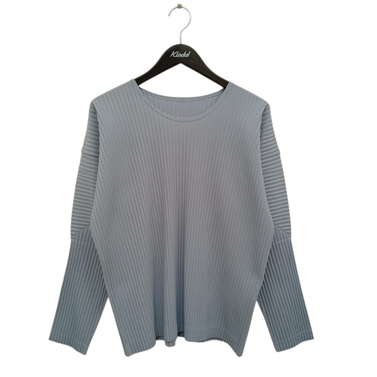 HOMME PLISSE ISSEY MIYAKE プリーツ加工長袖カットソーHP33JK112 古着・中古-1枚目のアイテム画像
