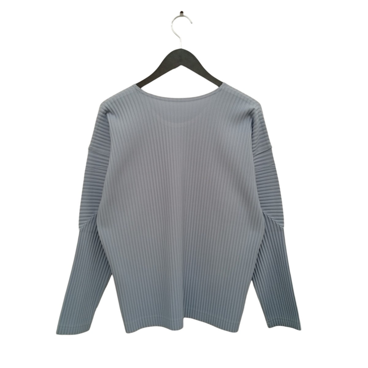 HOMME PLISSE ISSEY MIYAKE プリーツ加工長袖カットソーHP33JK112 古着・中古-2枚目のアイテム画像
