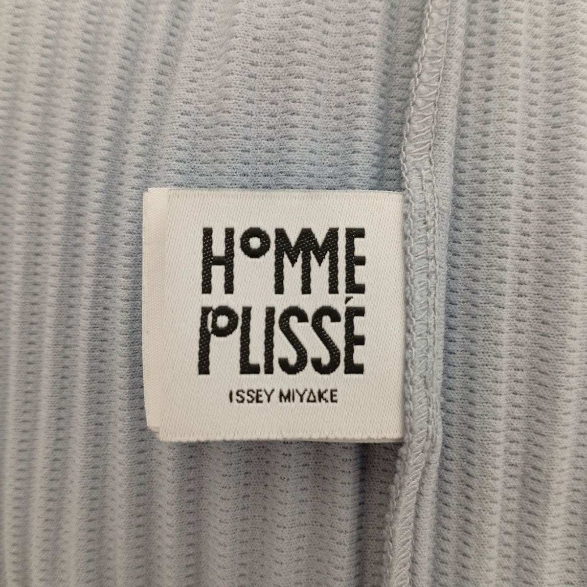 HOMME PLISSE ISSEY MIYAKE プリーツ加工長袖カットソーHP33JK112 古着・中古-3枚目のアイテム画像