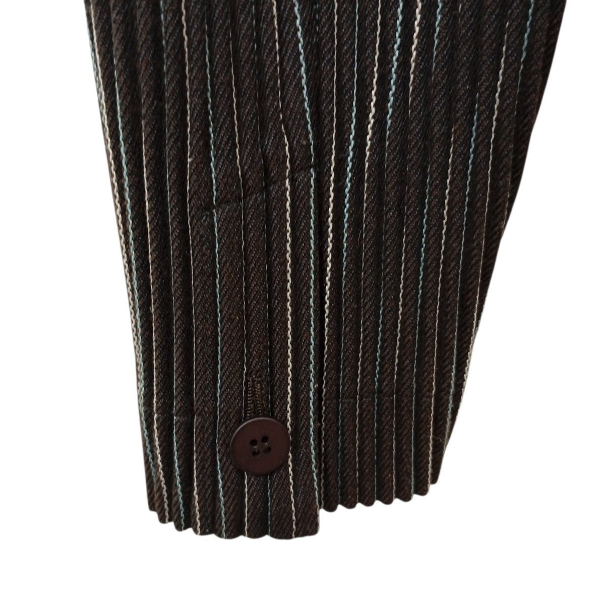 HOMME PLISSE ISSEY MIYAKE TWEED PLEATSジャケットHP33FD320 古着・中古-7枚目のアイテム画像