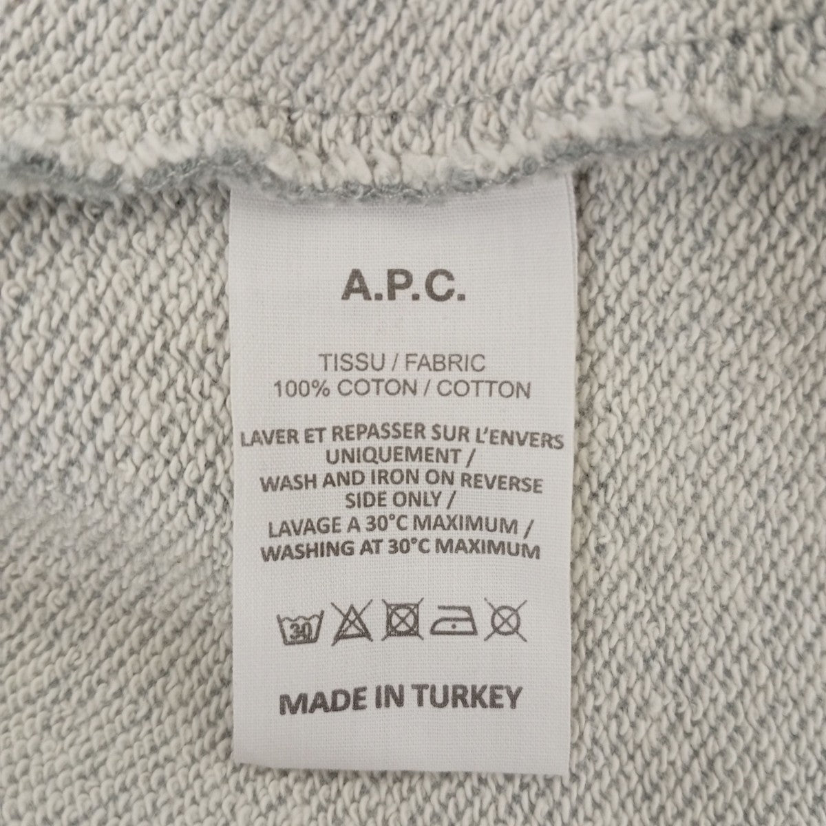 A．P．C． パーカー 古着・中古-4枚目のアイテム画像