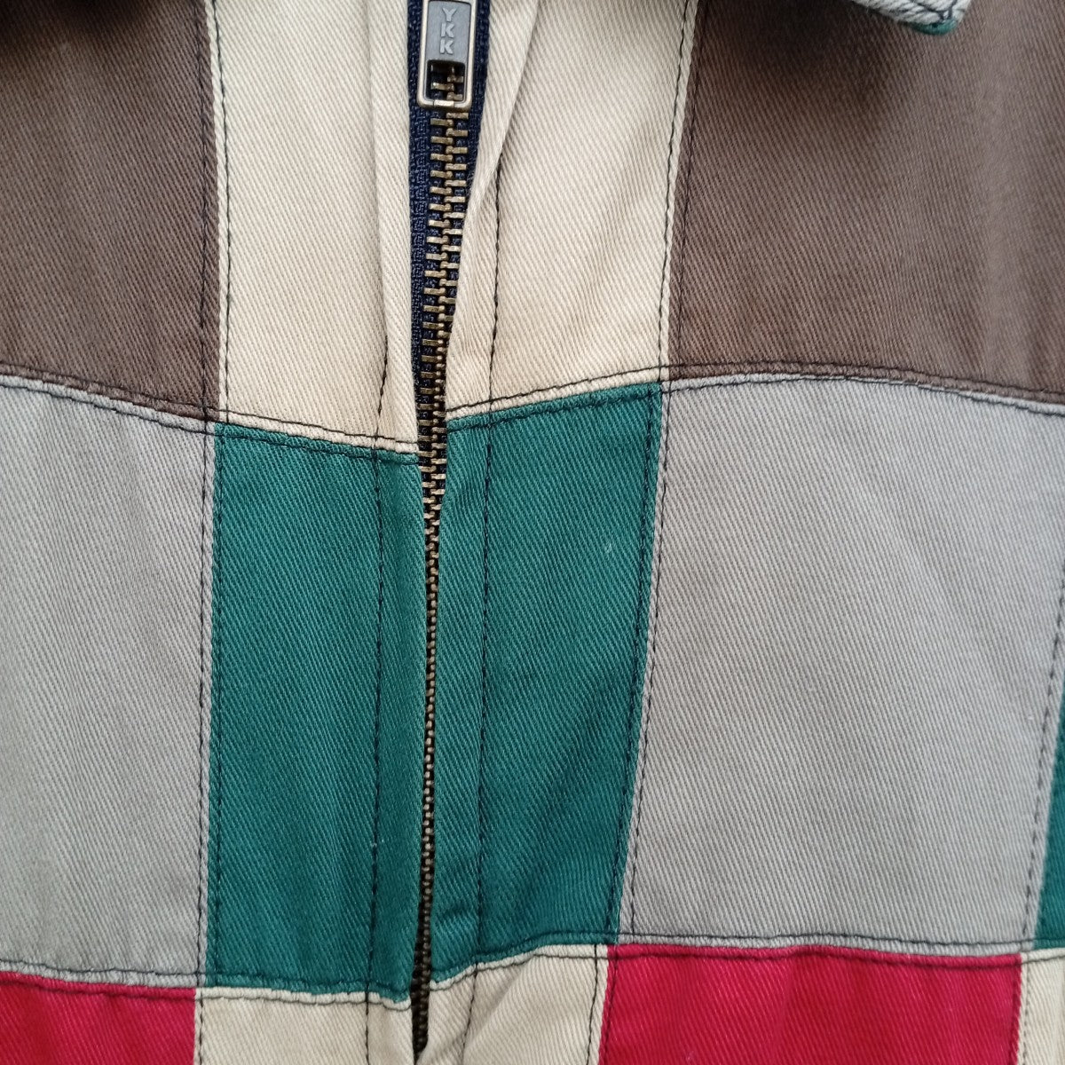 19SSPatchwork Harrington Jacketジャケット