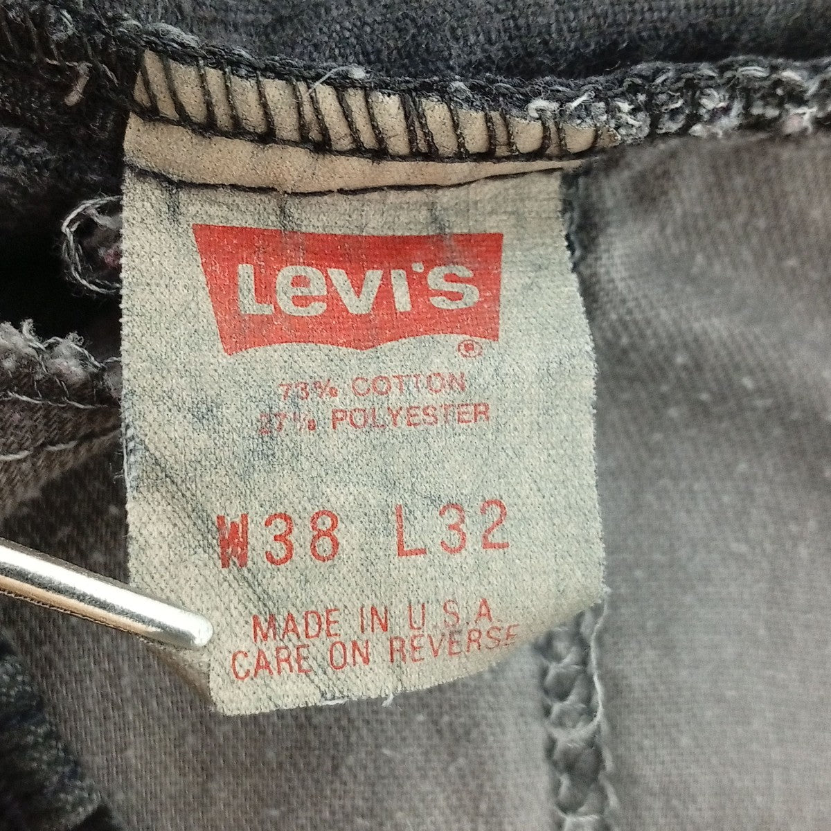 LEVI’S 90s USA製 519コーデュロイパンツ519-1517 古着・中古-4枚目のアイテム画像