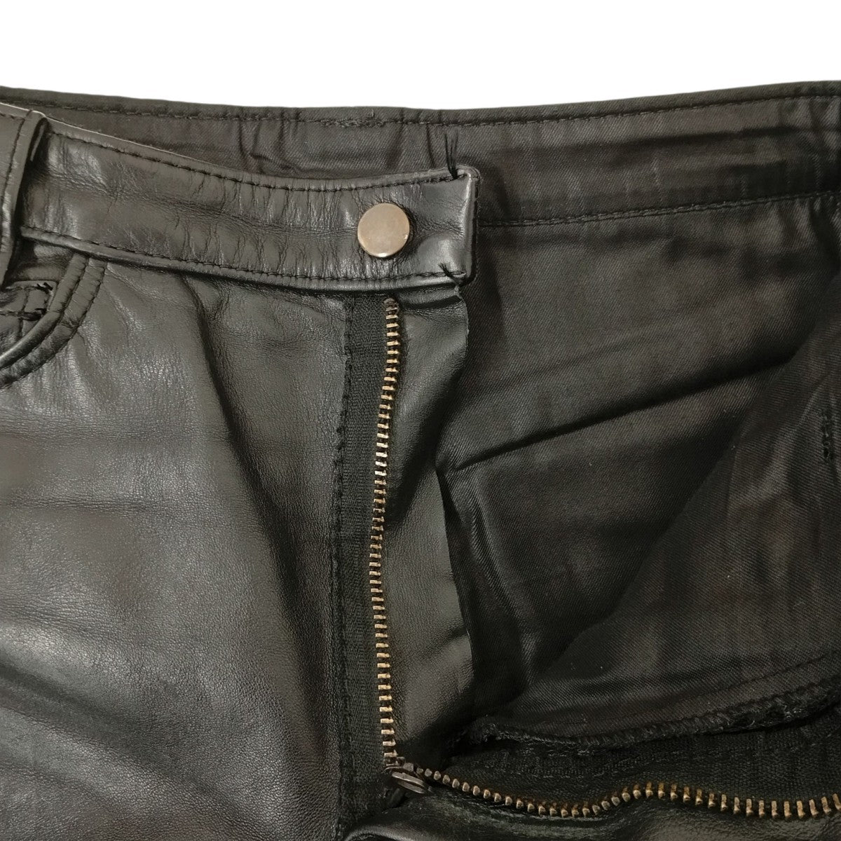 VANSON USA製レザーパンツ 古着・中古-3枚目のアイテム画像