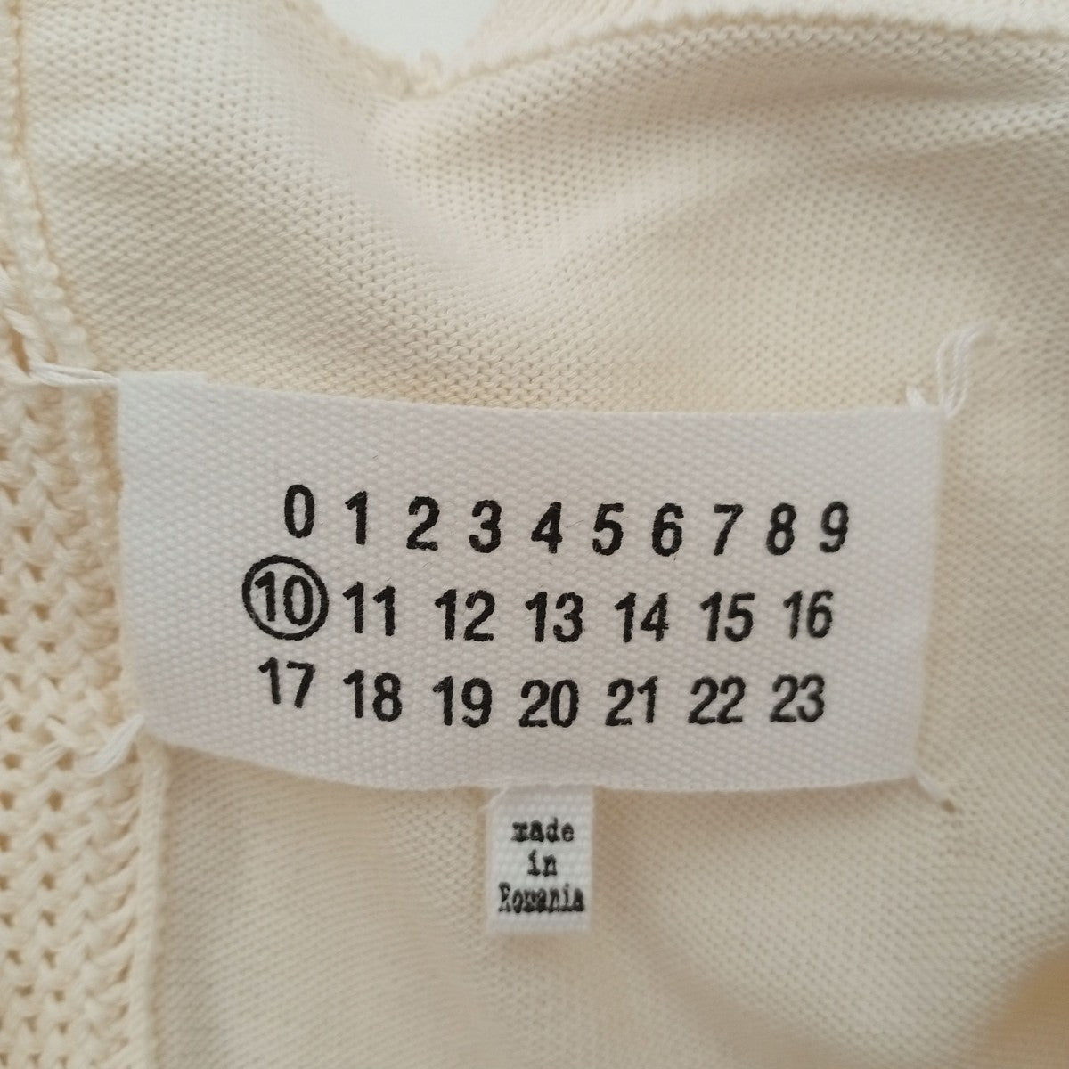Maison Margiela 再構築 ドッキング長袖カットソーS50HA0635 古着・中古-3枚目のアイテム画像