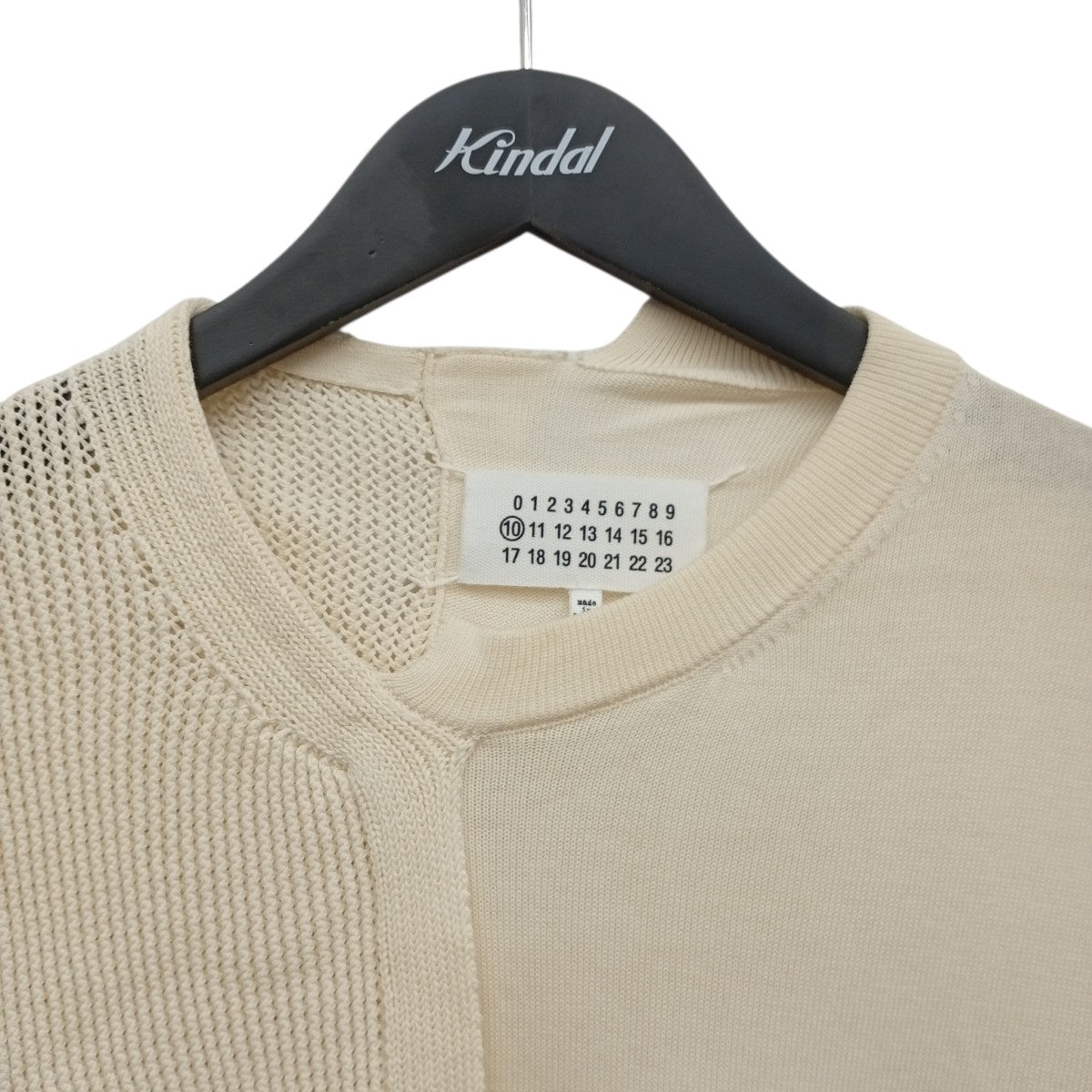 Maison Margiela 再構築 ドッキング長袖カットソーS50HA0635 古着・中古-6枚目のアイテム画像