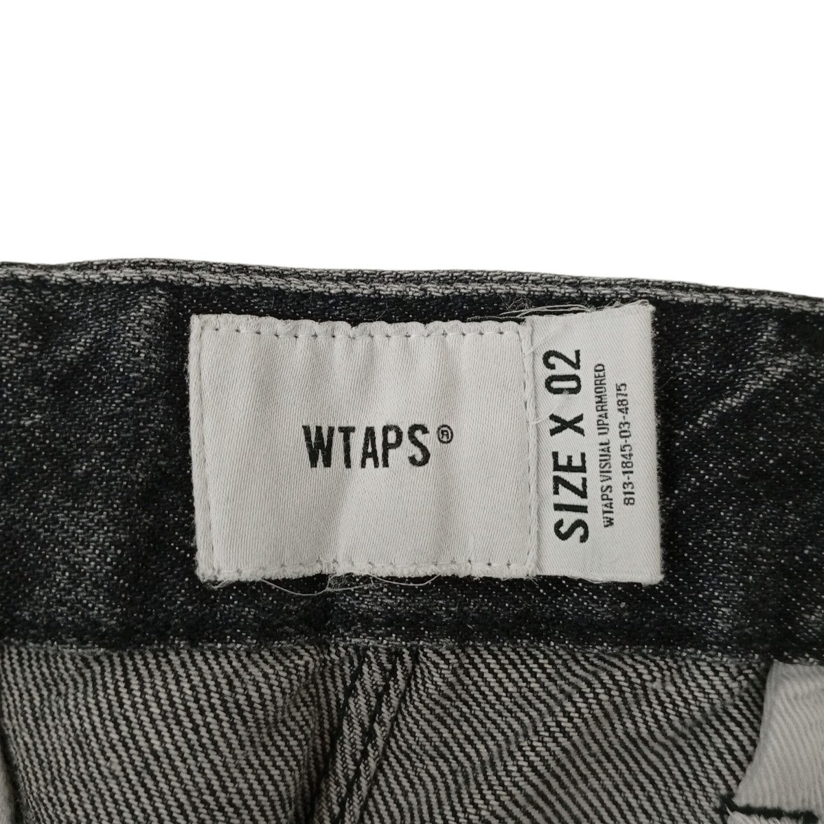 WTAPS Union Trousers Cotton Denimデニムパンツ222BRDT-PTM01 古着・中古-4枚目のアイテム画像