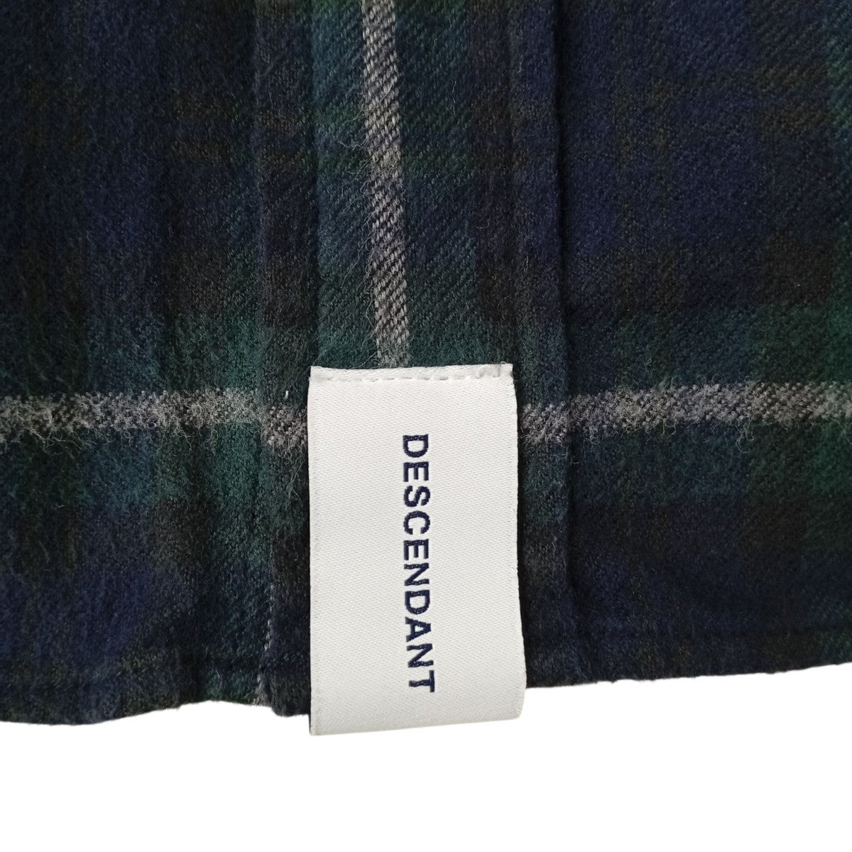 DESCENDANT チェック長袖シャツ 古着・中古-8枚目のアイテム画像