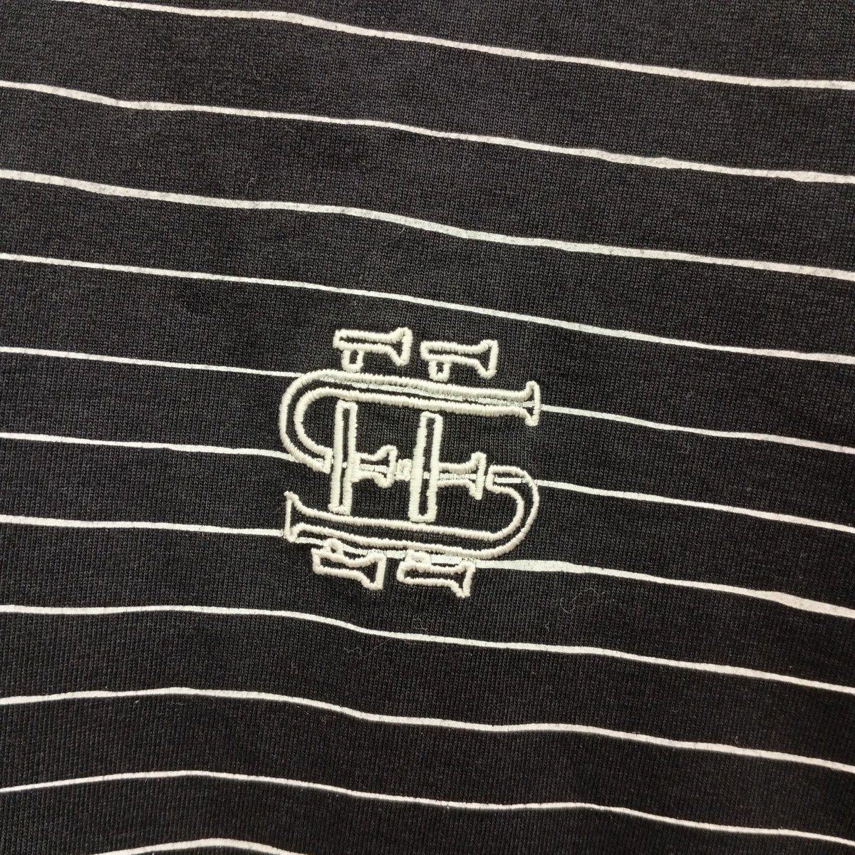 SEESEE SUPER BIG BORDER TEEボーダーTシャツ 古着・中古-6枚目のアイテム画像
