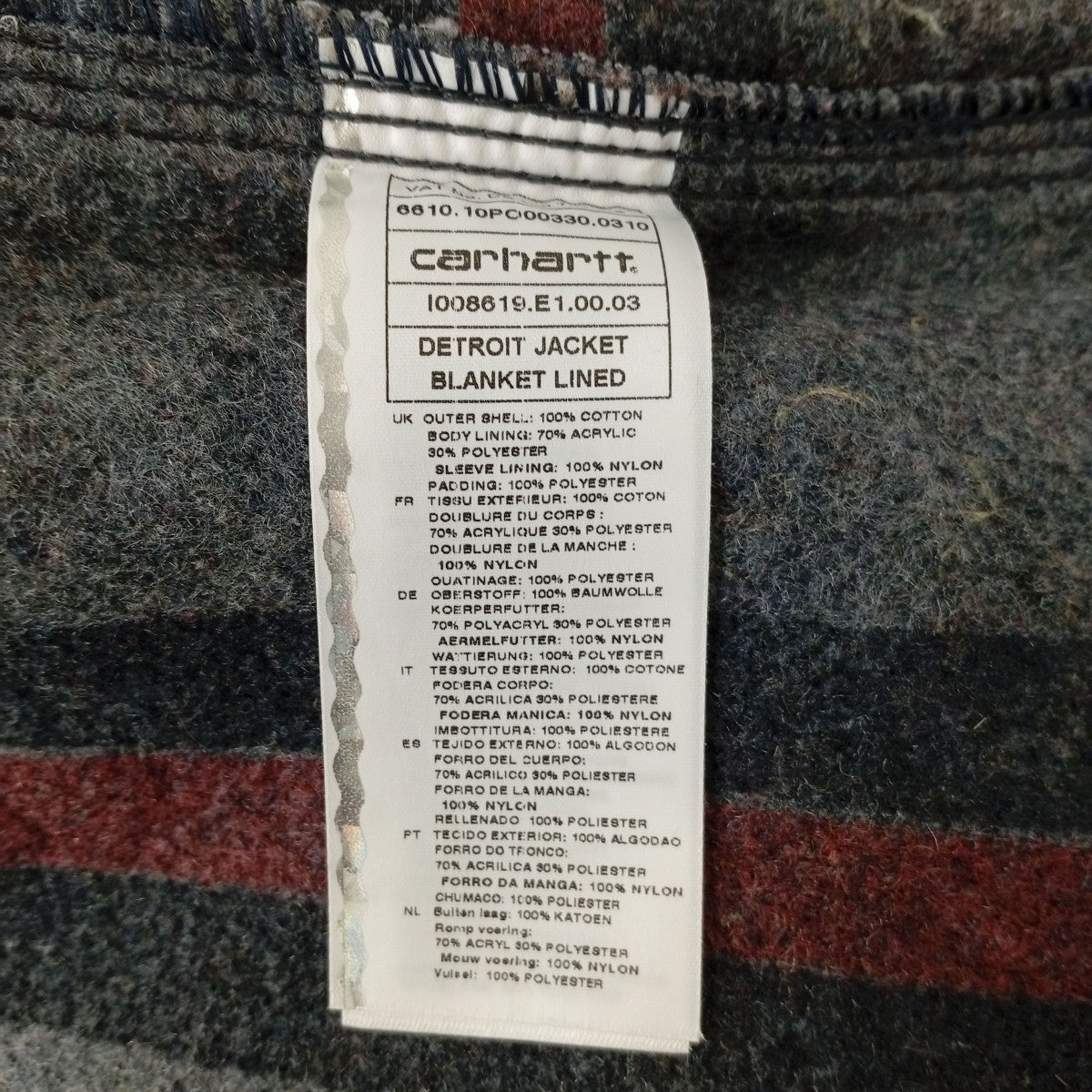 DETROIT JACKET BLANKET LINEDデトロイトジャケットI008619