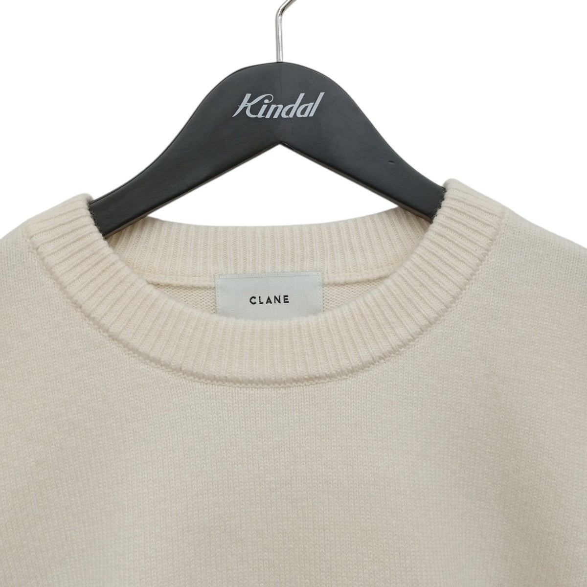 CLANE DOCKING POWERSHOULDER KNIT TOPS切替ニット19106-2382 古着・中古-5枚目のアイテム画像