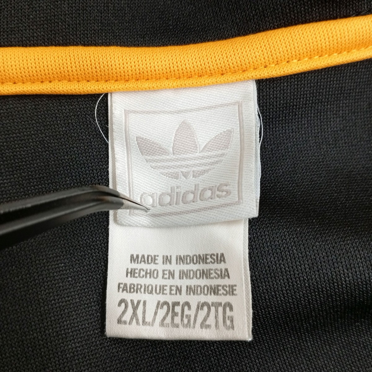 adidas NBA Lakersジャケット5902A 古着・中古-3枚目のアイテム画像