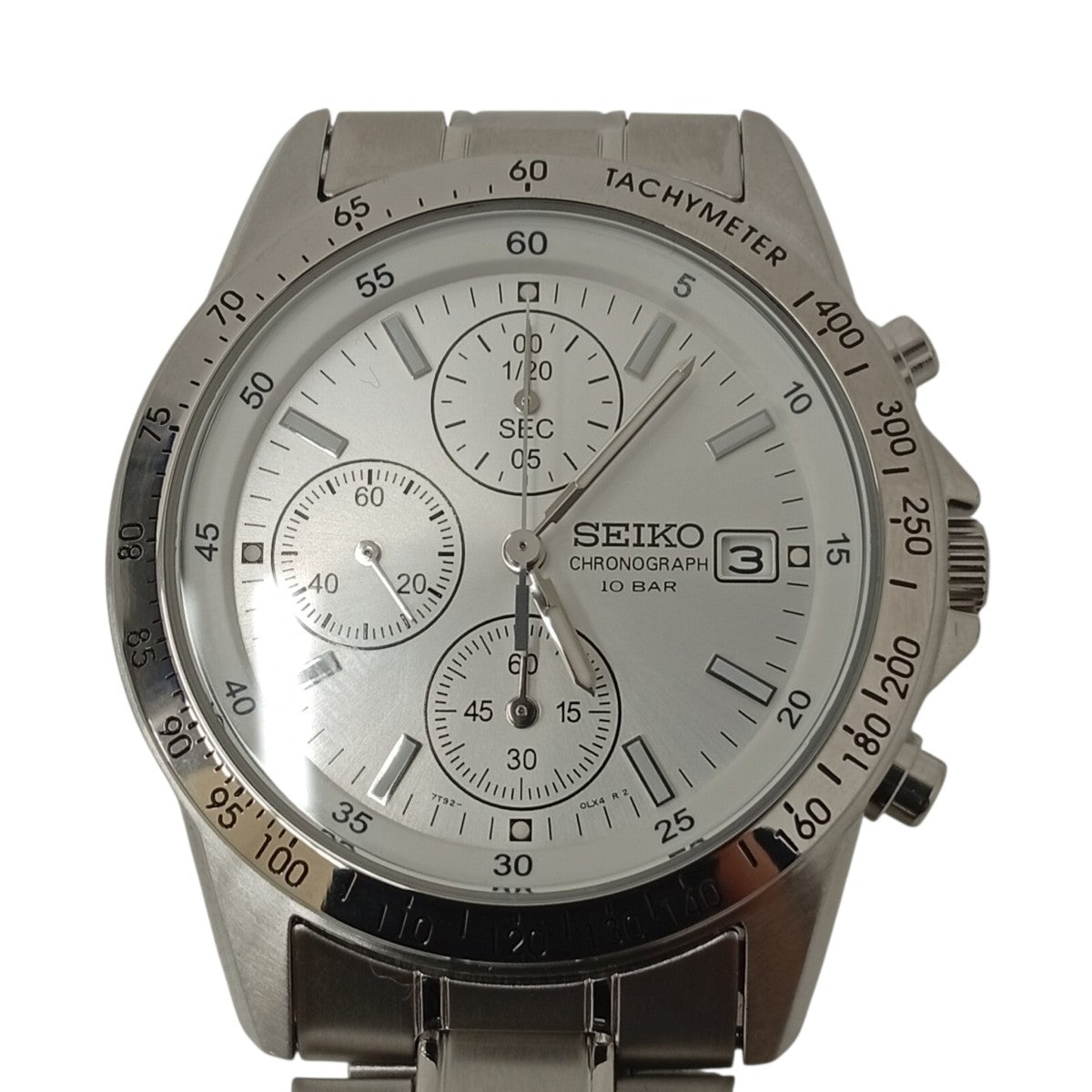 SEIKO クロノグラフ時計7T92-0DW0 古着・中古-2枚目のアイテム画像