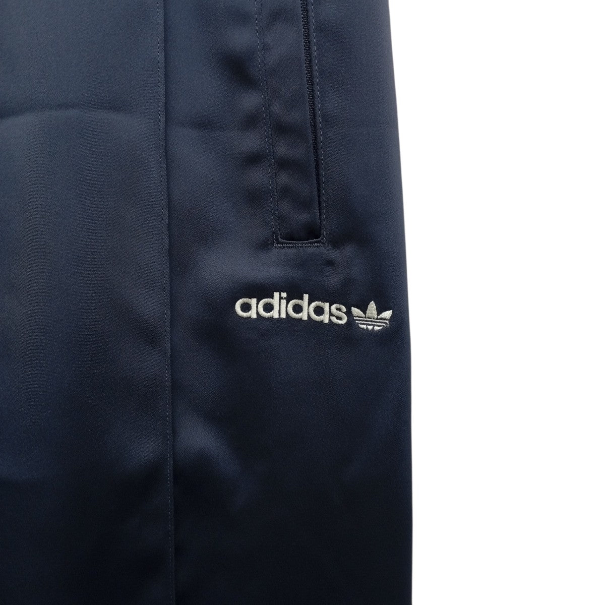 adidas Originals by KANYE WEST ストライプ リブ ワイドレッグ トラックナイロンパンツJC7758 古着・中古-5枚目のアイテム画像