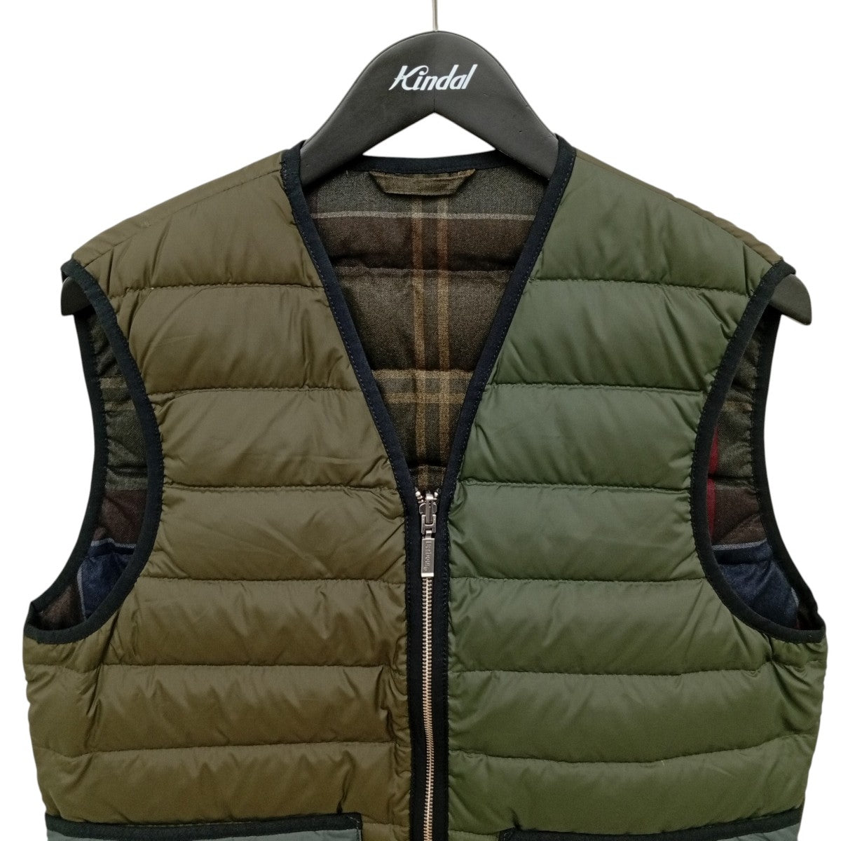 Barbour リバーシブルライナーダウンベスト252MLI0060 古着・中古-3枚目のアイテム画像