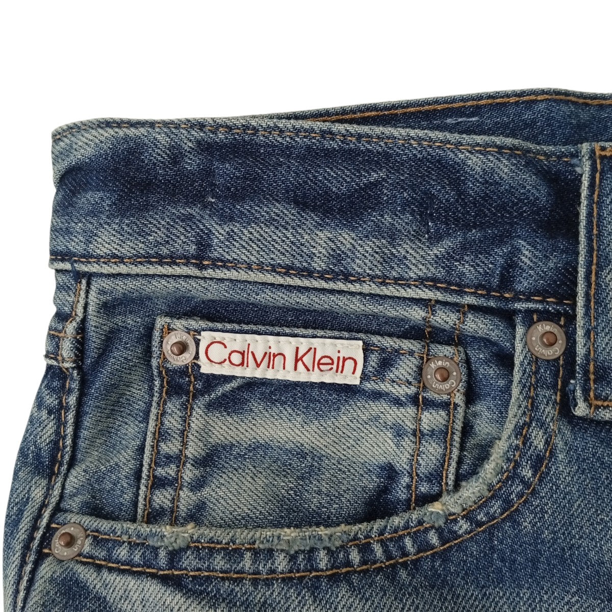 Calvin Klein 90s Straightデニムパンツ4RD762G 古着・中古-5枚目のアイテム画像