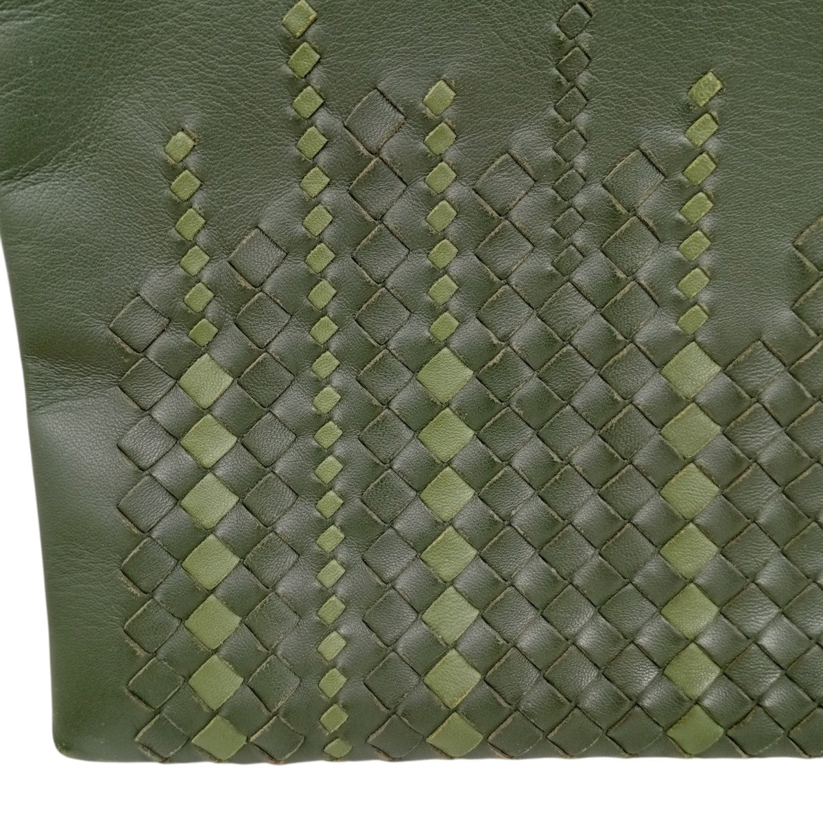BOTTEGA VENETA イントレチャートクラッチバッグ 古着・中古-4枚目のアイテム画像