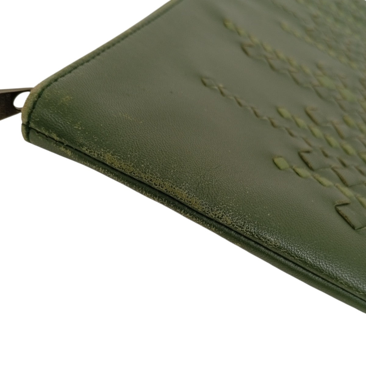BOTTEGA VENETA イントレチャートクラッチバッグ 古着・中古-8枚目のアイテム画像
