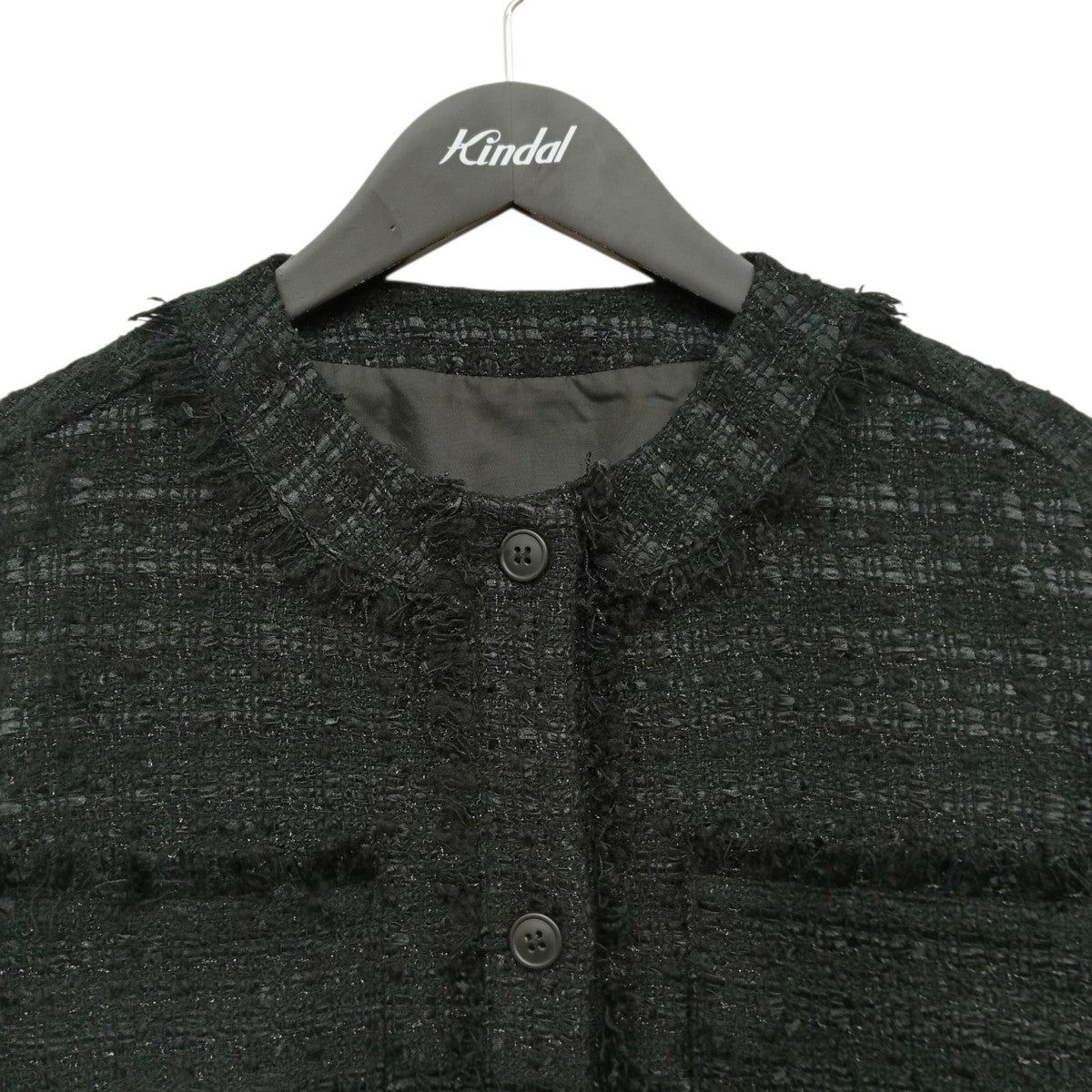 Gypsohila Kirakira Tweed JacketツイードジャケットGPKW-609 古着・中古-5枚目のアイテム画像
