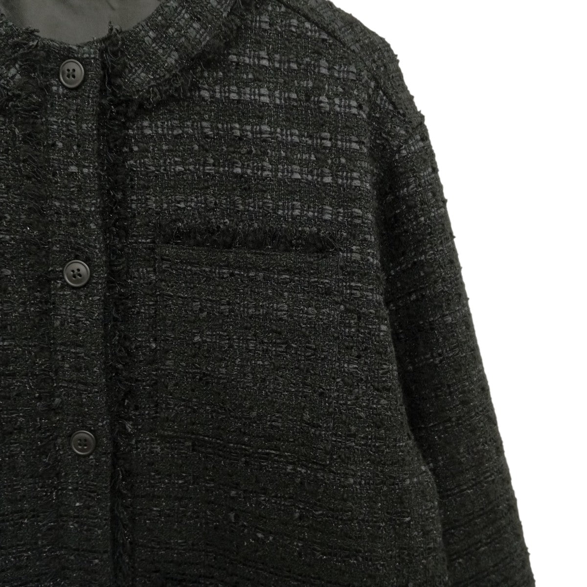 Gypsohila Kirakira Tweed JacketツイードジャケットGPKW-609 古着・中古-7枚目のアイテム画像