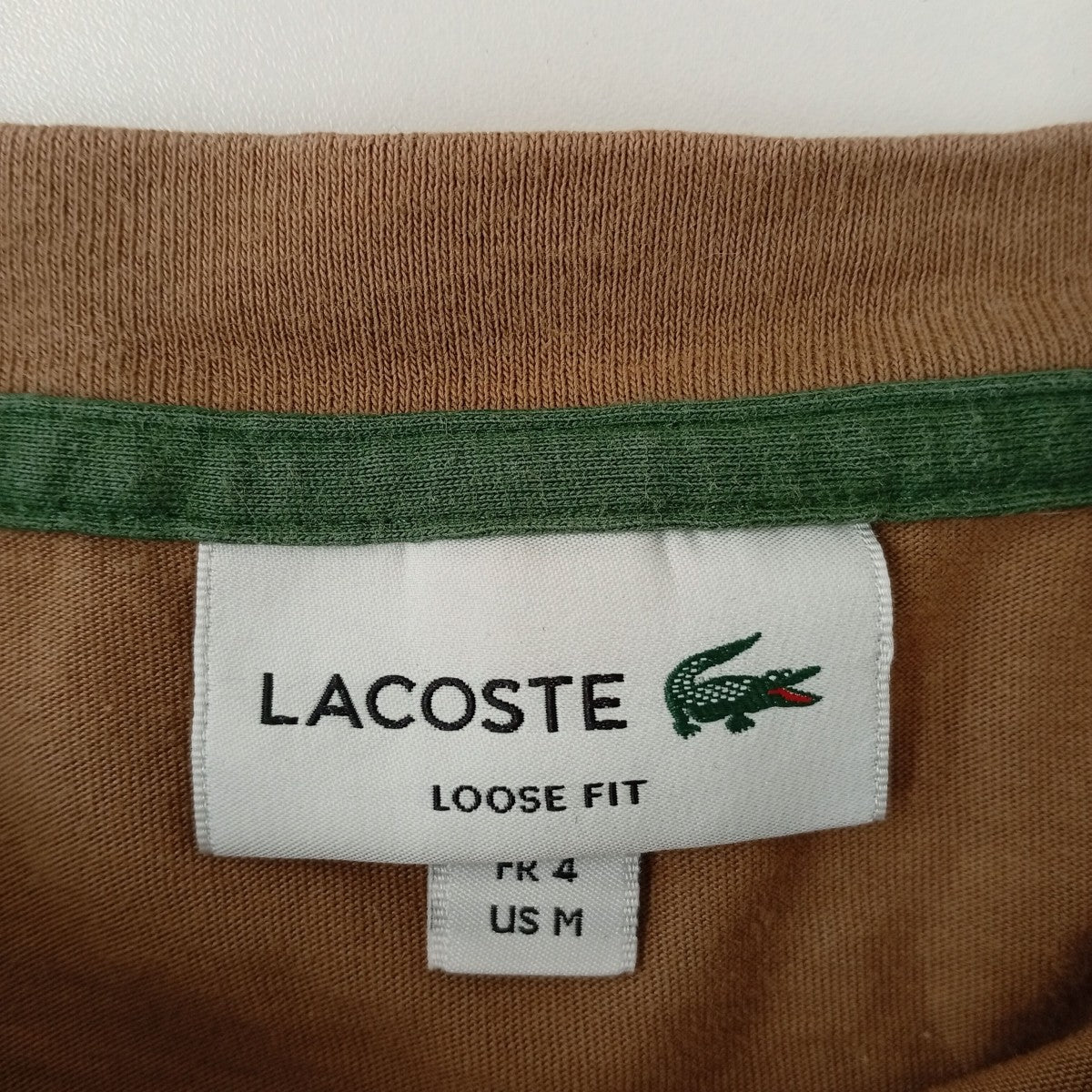 LACOSTE 半袖カットソーTH5511 古着・中古-3枚目のアイテム画像