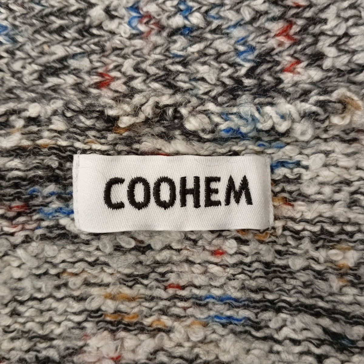 Coohem KOUHEN SHAGGY DOG CARDIGANカーディガン13-244-031 古着・中古-3枚目のアイテム画像