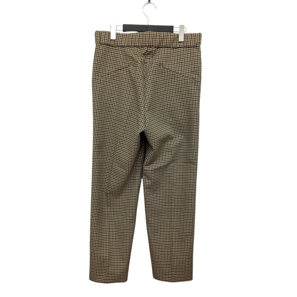 Needles W．U． Tucked Side Tab Trouser Poly Glen PlaidパンツPU259 古着・中古-2枚目のアイテム画像
