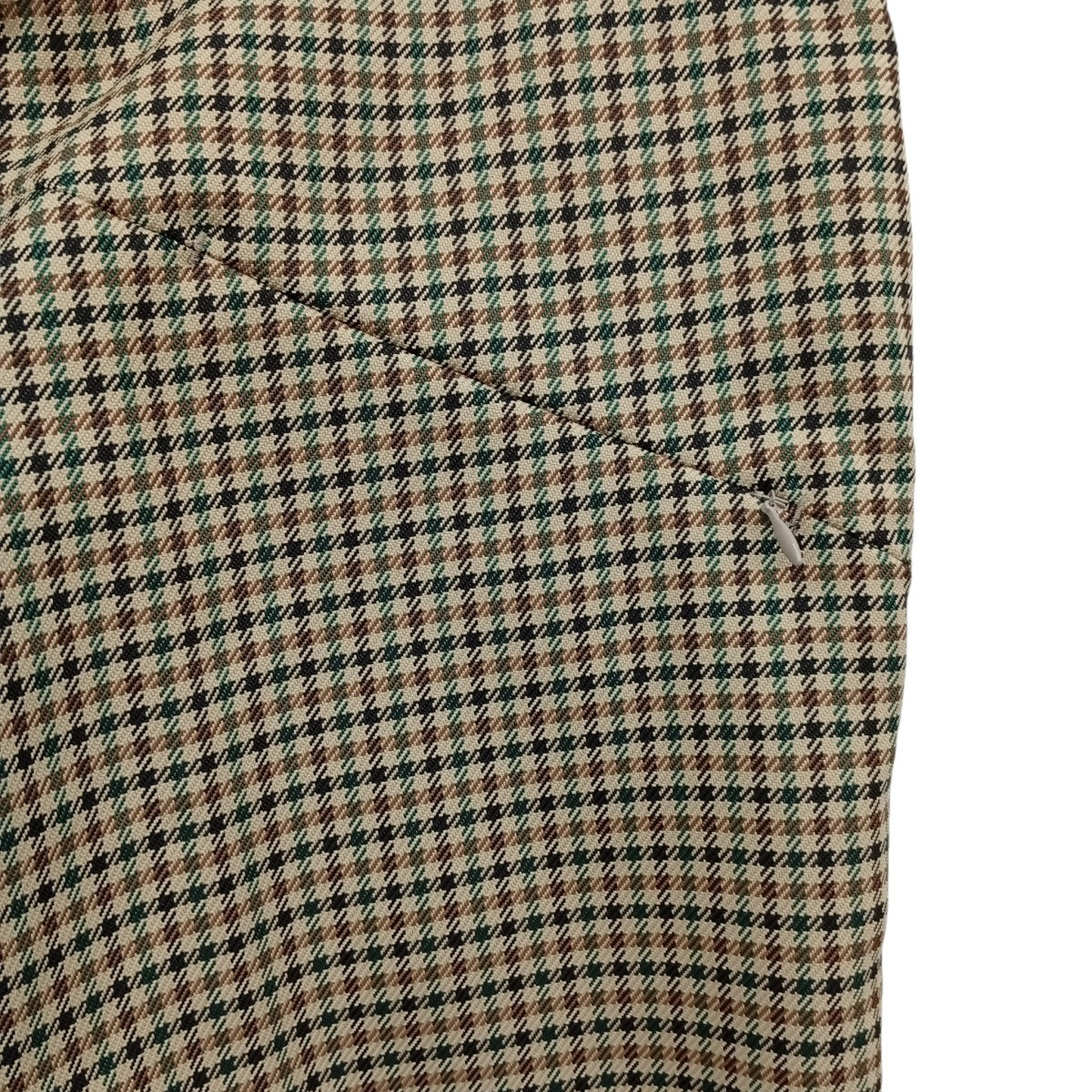 Needles W．U． Tucked Side Tab Trouser Poly Glen PlaidパンツPU259 古着・中古-8枚目のアイテム画像
