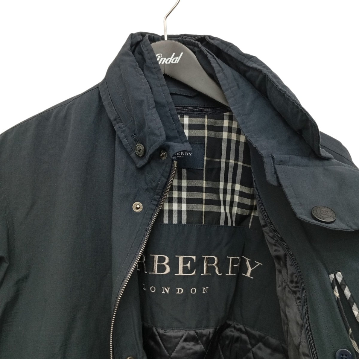 BURBERRY LONDON キルティングライナー付きジャケットBBP92-719-27 古着・中古-10枚目のアイテム画像