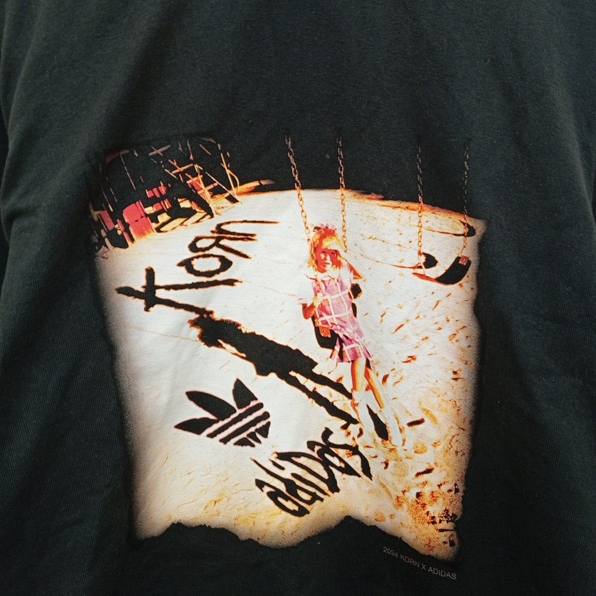 adidas KORN LONGSLEEVE長袖TシャツJG1338 古着・中古-6枚目のアイテム画像