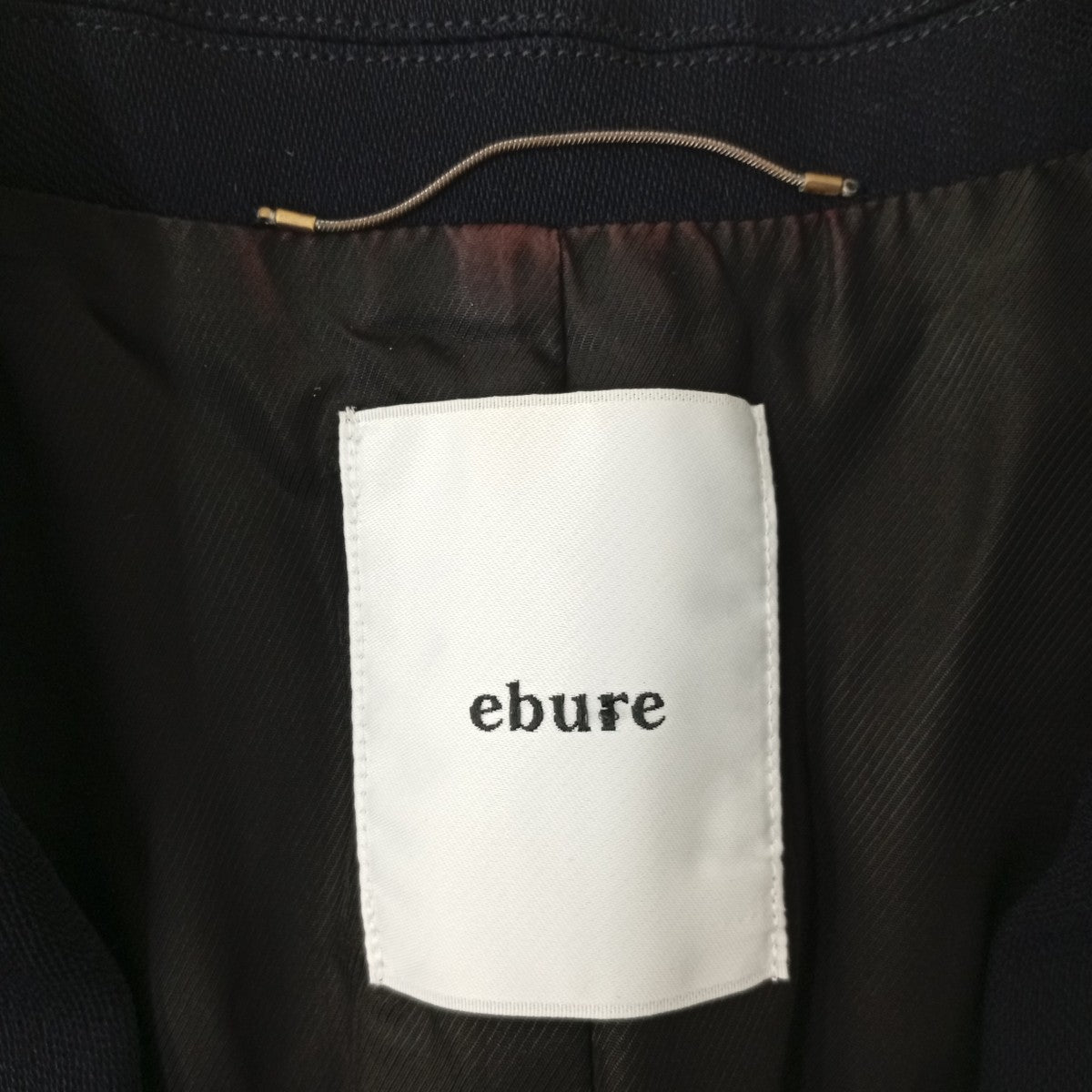 EBURE ライトドライウール 2釦シングルジャケット9910400208 古着・中古-3枚目のアイテム画像