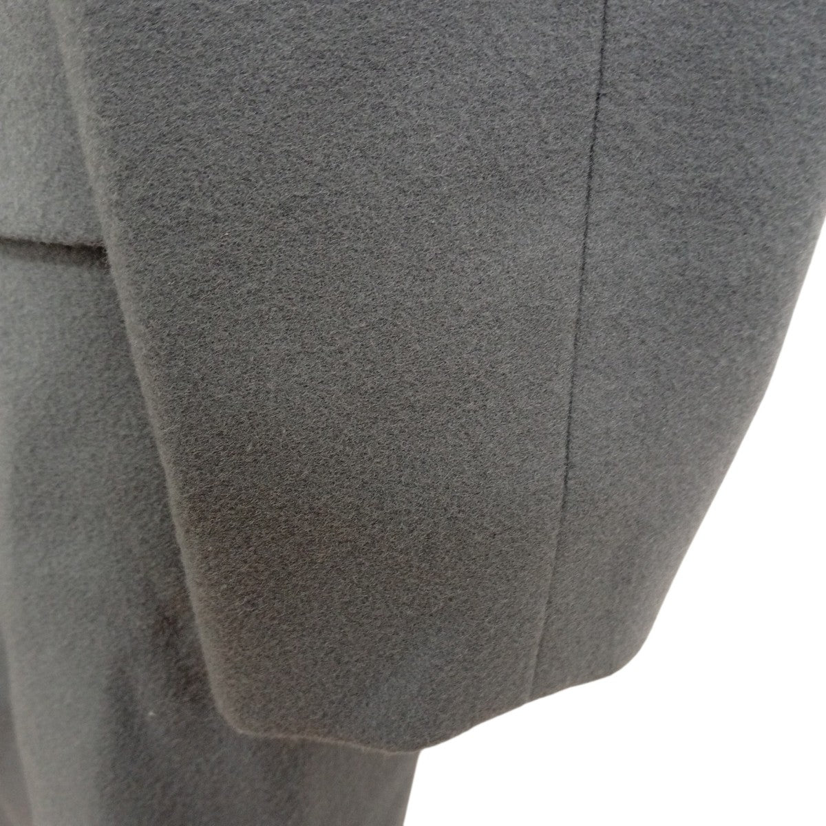 DOUBLE CLOTH LIGHT MELTON CHESTERFIELD COATコートA21AC01LM