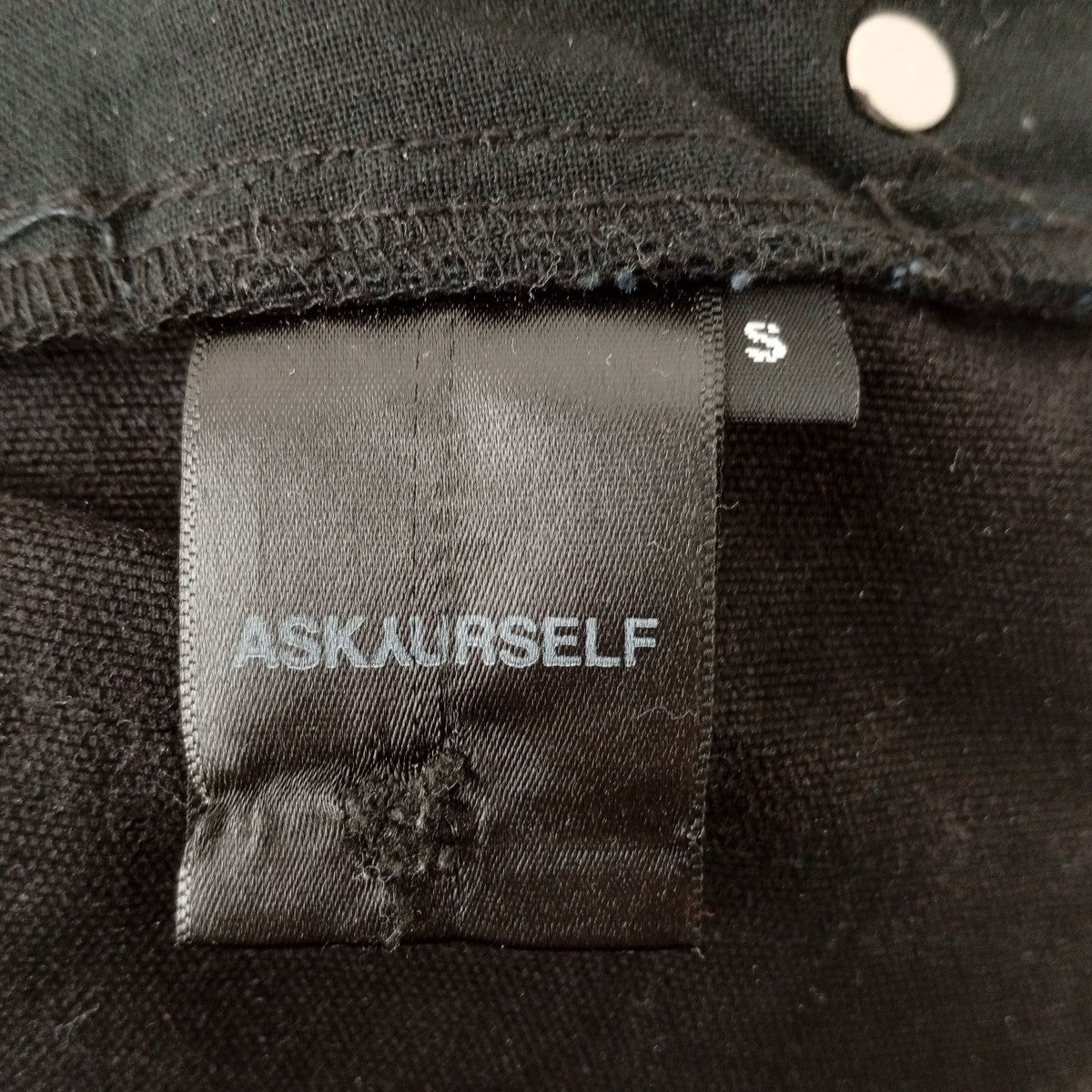ASKYURSELF×Kim Duong ボンテージカーゴパンツ 古着・中古-4枚目のアイテム画像