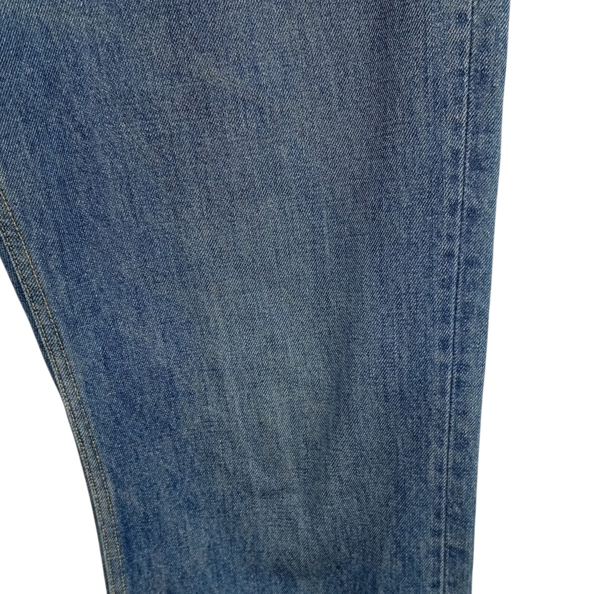 AURALEE WASHED HARD TWIST DENIM 5P PANTSデニムパンツA20SP07DM 古着・中古-6枚目のアイテム画像