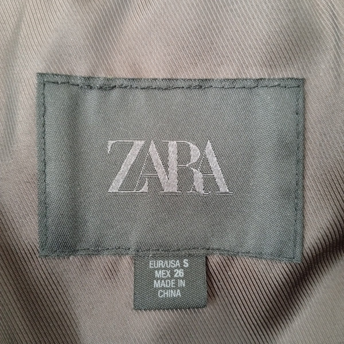 ZARA ライダースジャケット 古着・中古-3枚目のアイテム画像