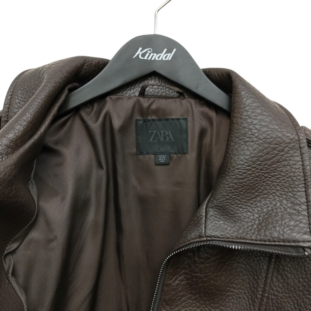 ZARA ライダースジャケット 古着・中古-5枚目のアイテム画像