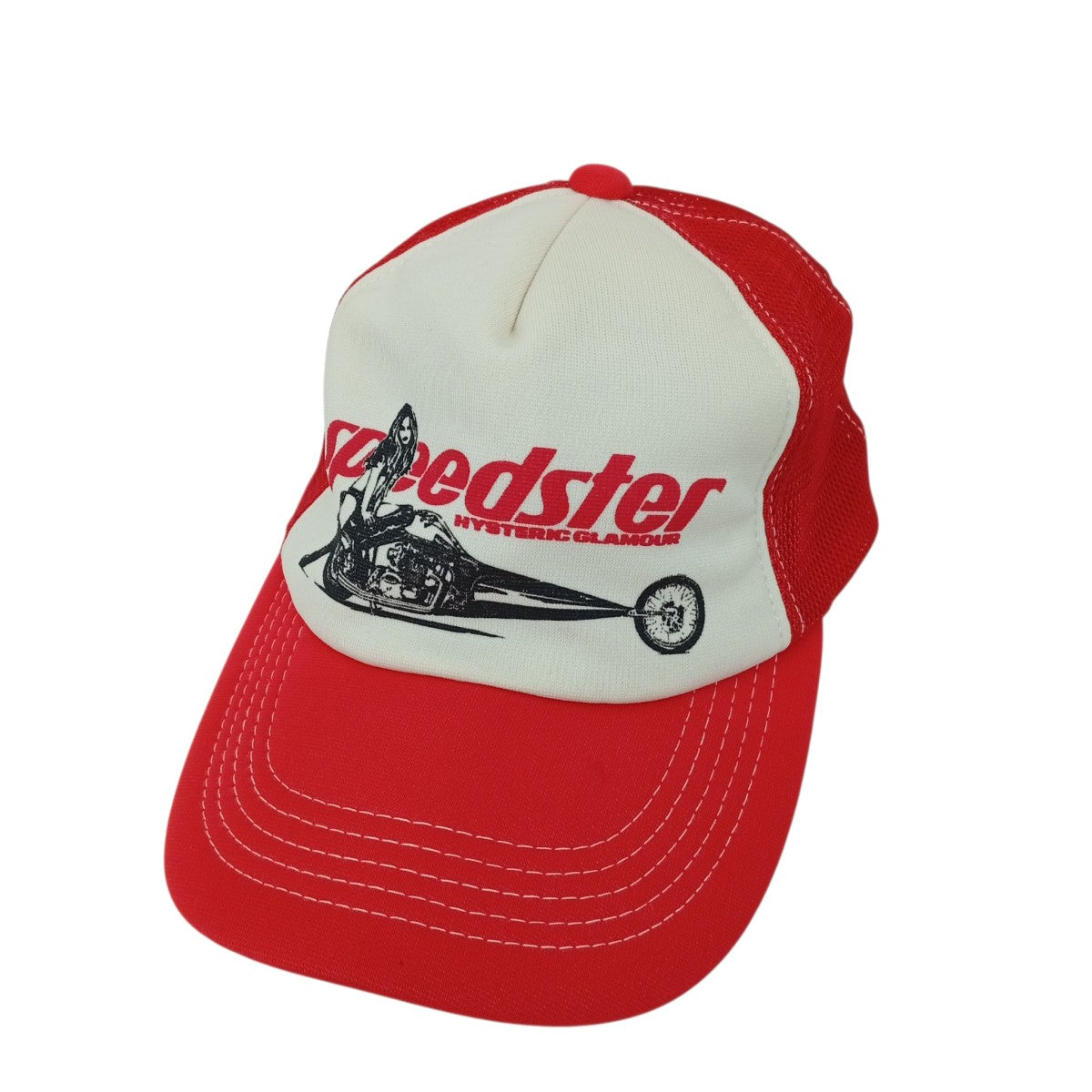Hysteric Glamour Speedster Mesh Capキャップ02221QH05 古着・中古-1枚目のアイテム画像