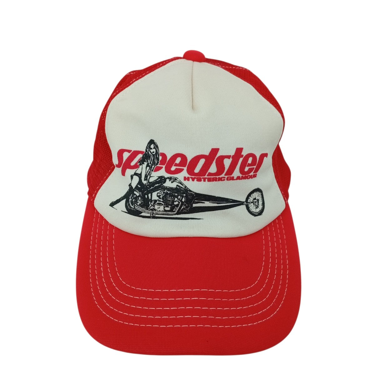 Hysteric Glamour Speedster Mesh Capキャップ02221QH05 古着・中古-2枚目のアイテム画像