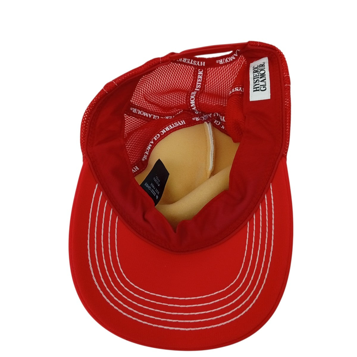 Hysteric Glamour Speedster Mesh Capキャップ02221QH05 古着・中古-6枚目のアイテム画像