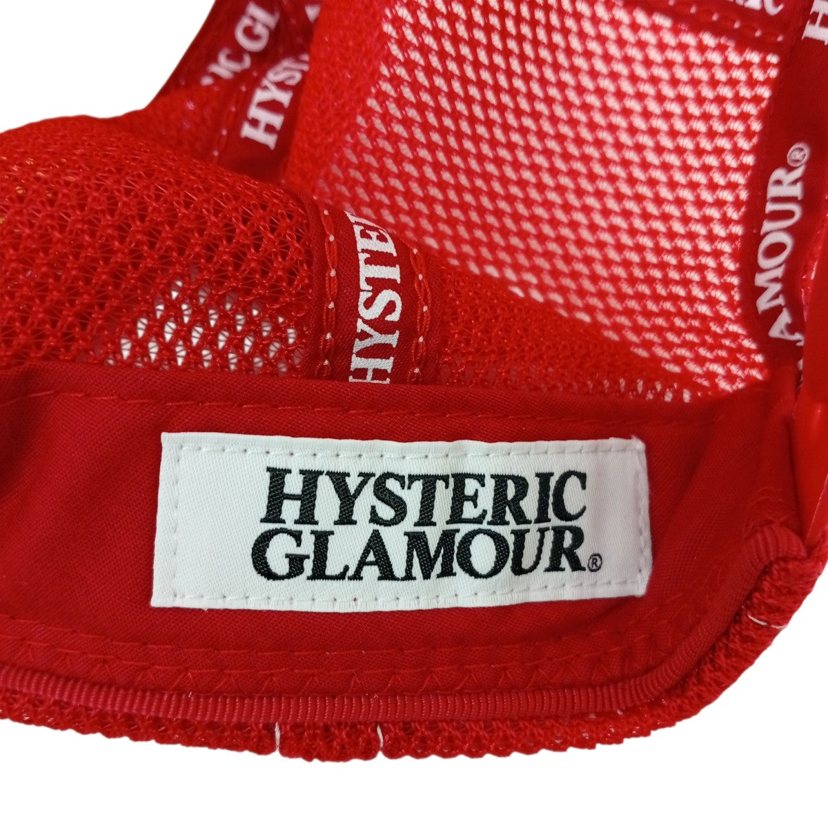 Hysteric Glamour Speedster Mesh Capキャップ02221QH05 古着・中古-8枚目のアイテム画像