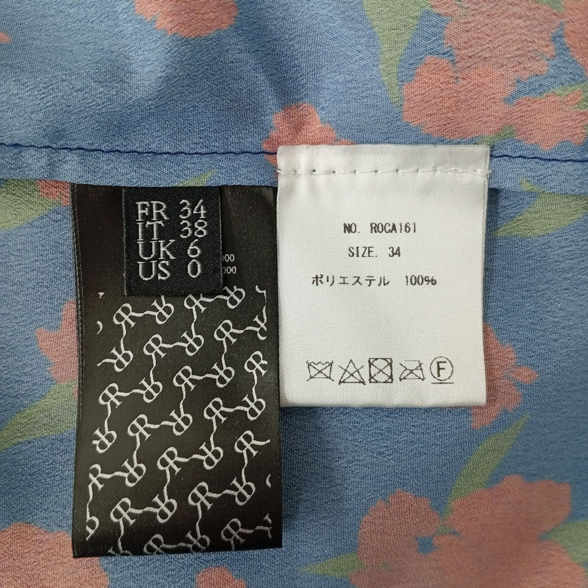 rokh 花柄長袖シャツROCA161 古着・中古-4枚目のアイテム画像