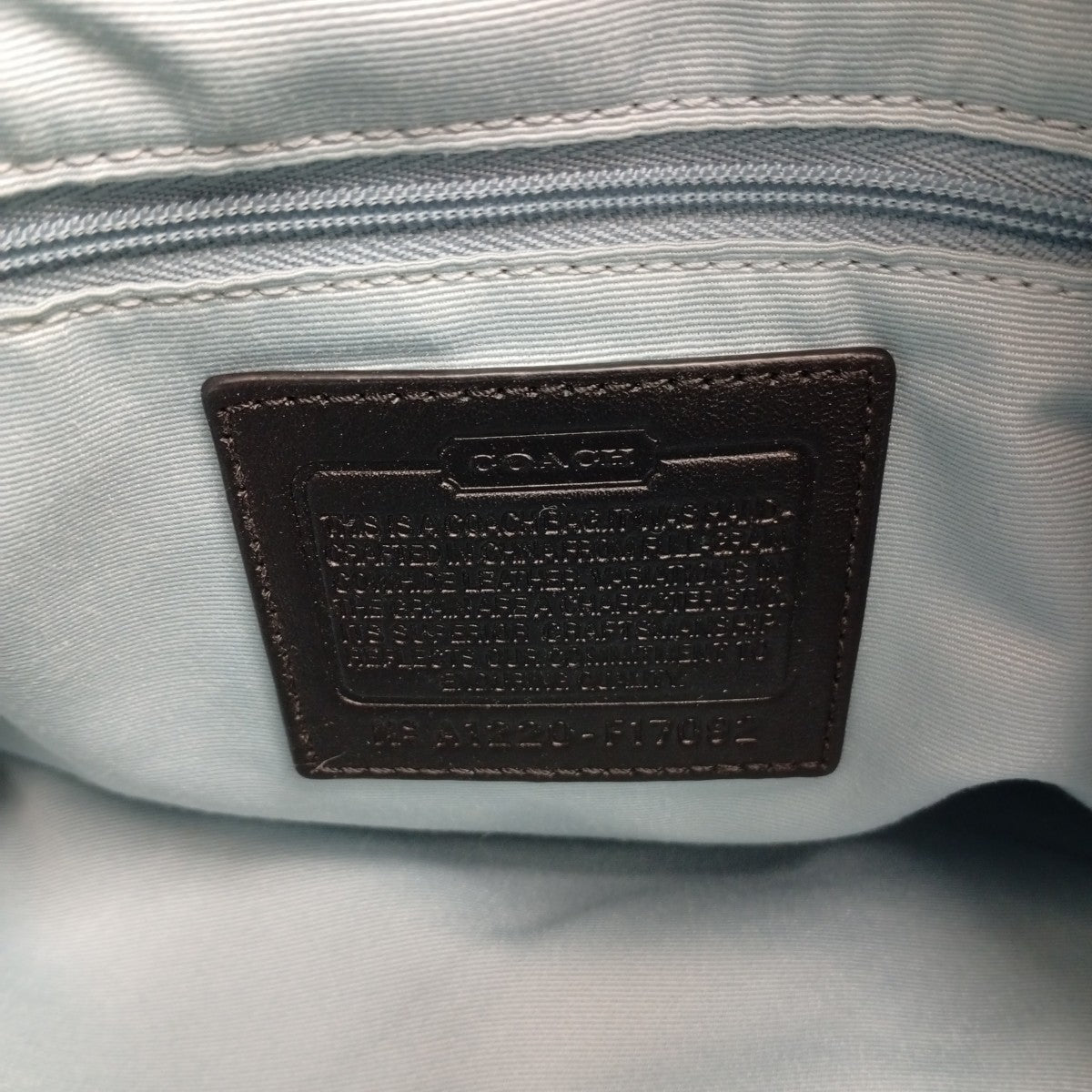 COACH ソーホーラージホーボーレザーショルダーバッグF17092 古着・中古-10枚目のアイテム画像